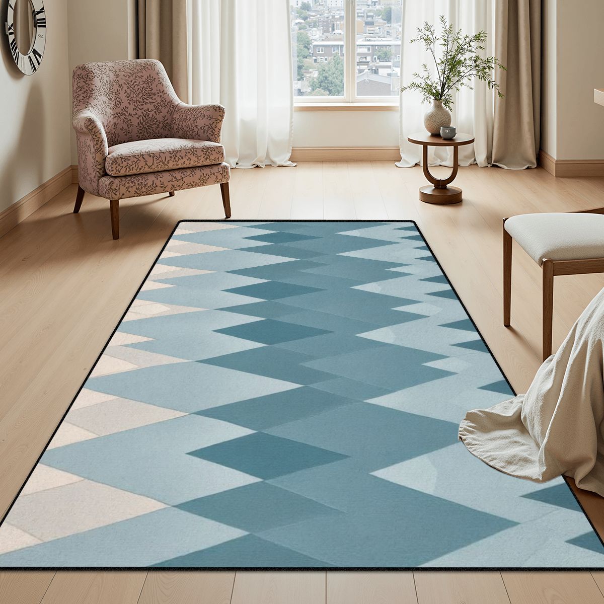 Area Rug Floor Carpet (5:3)