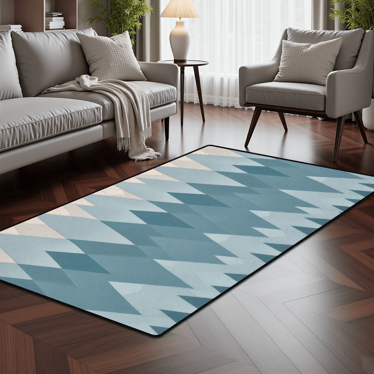 Area Rug Floor Carpet (5:3)