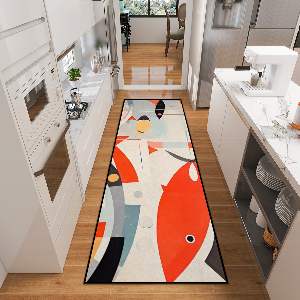 Multiple Sizes Widened Runner Rug