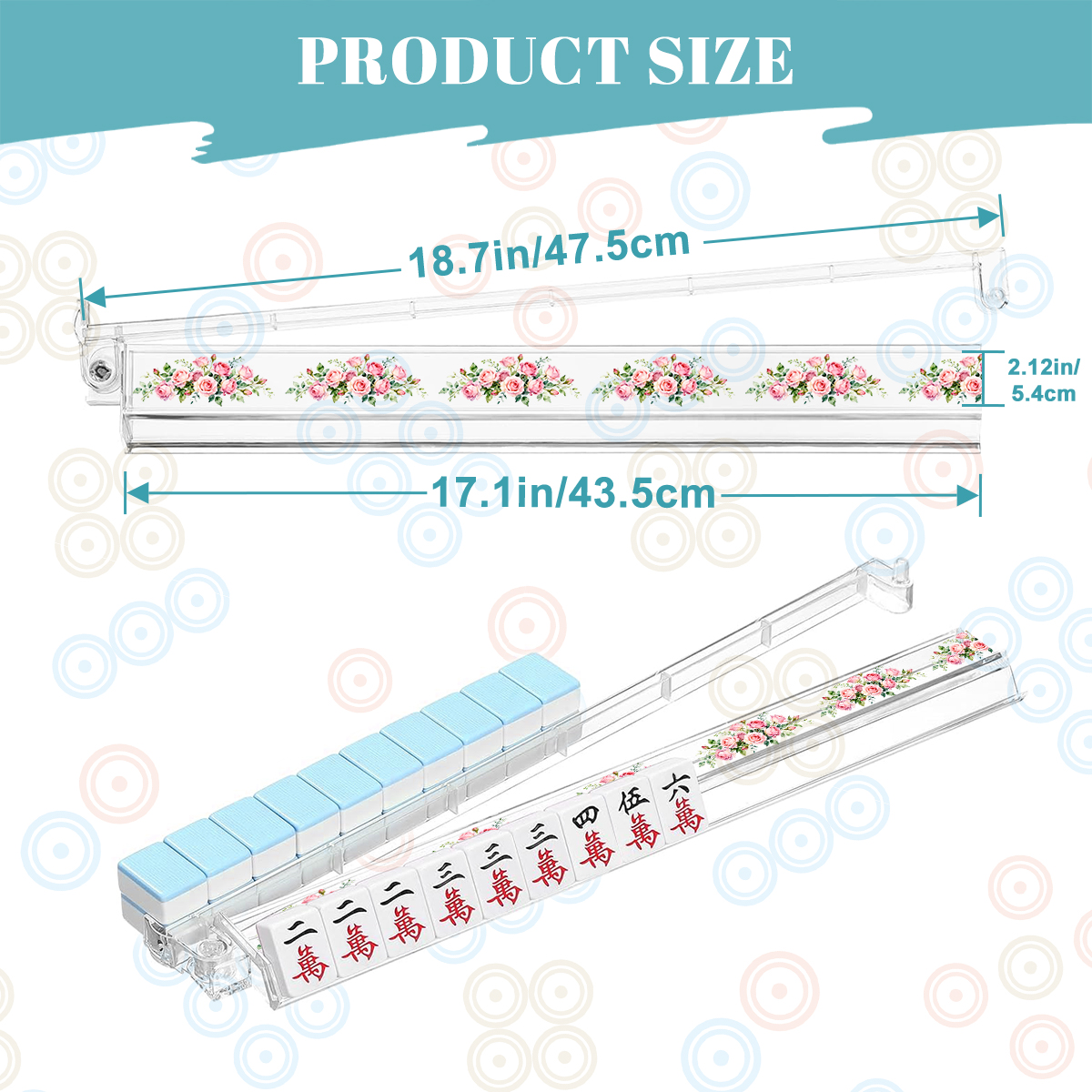 4 Artistic Mahjong Tile Pusher Racks