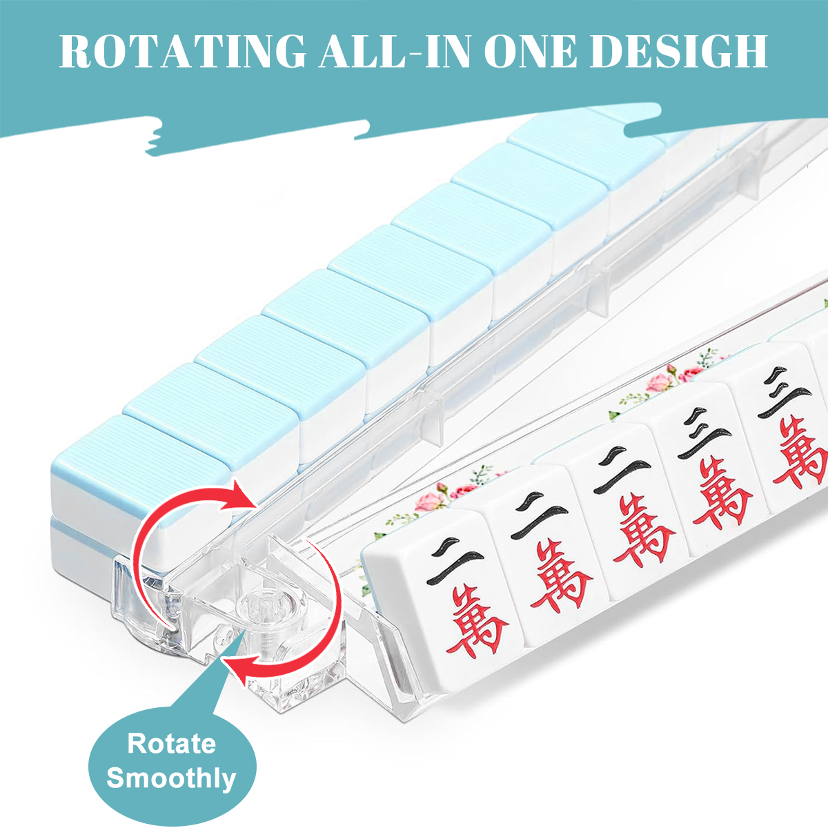 4 Artistic Mahjong Tile Pusher Racks