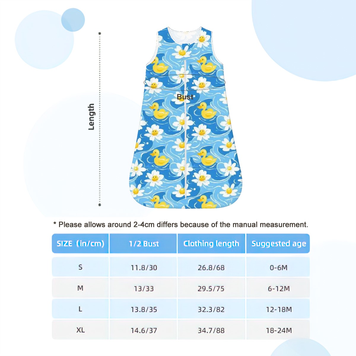 Sleeveless Baby Sleep Sack