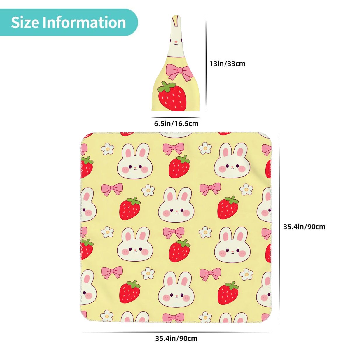 Set Copertina Fasciatoio per Bambino & Cappellino