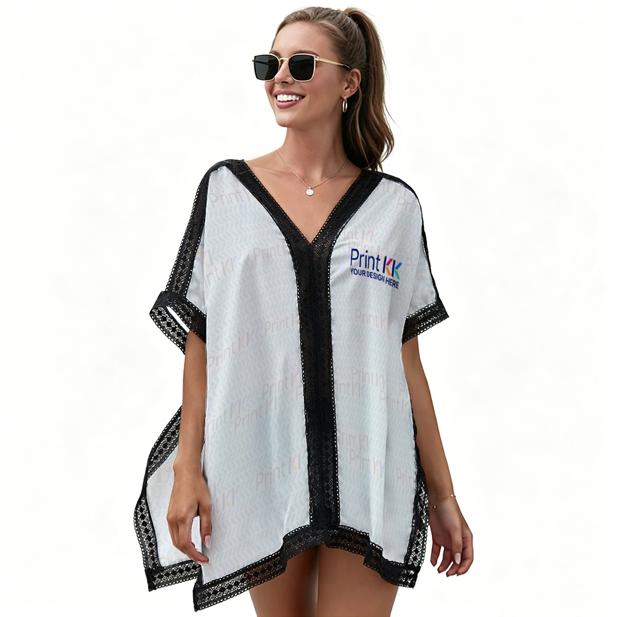 Servizi personalizzati per copricostume da donna