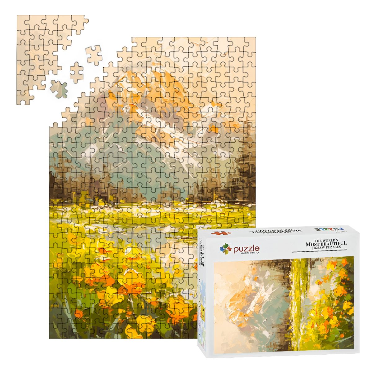 Wooden Jigsaw Puzzles 300 pcs (Vertical)