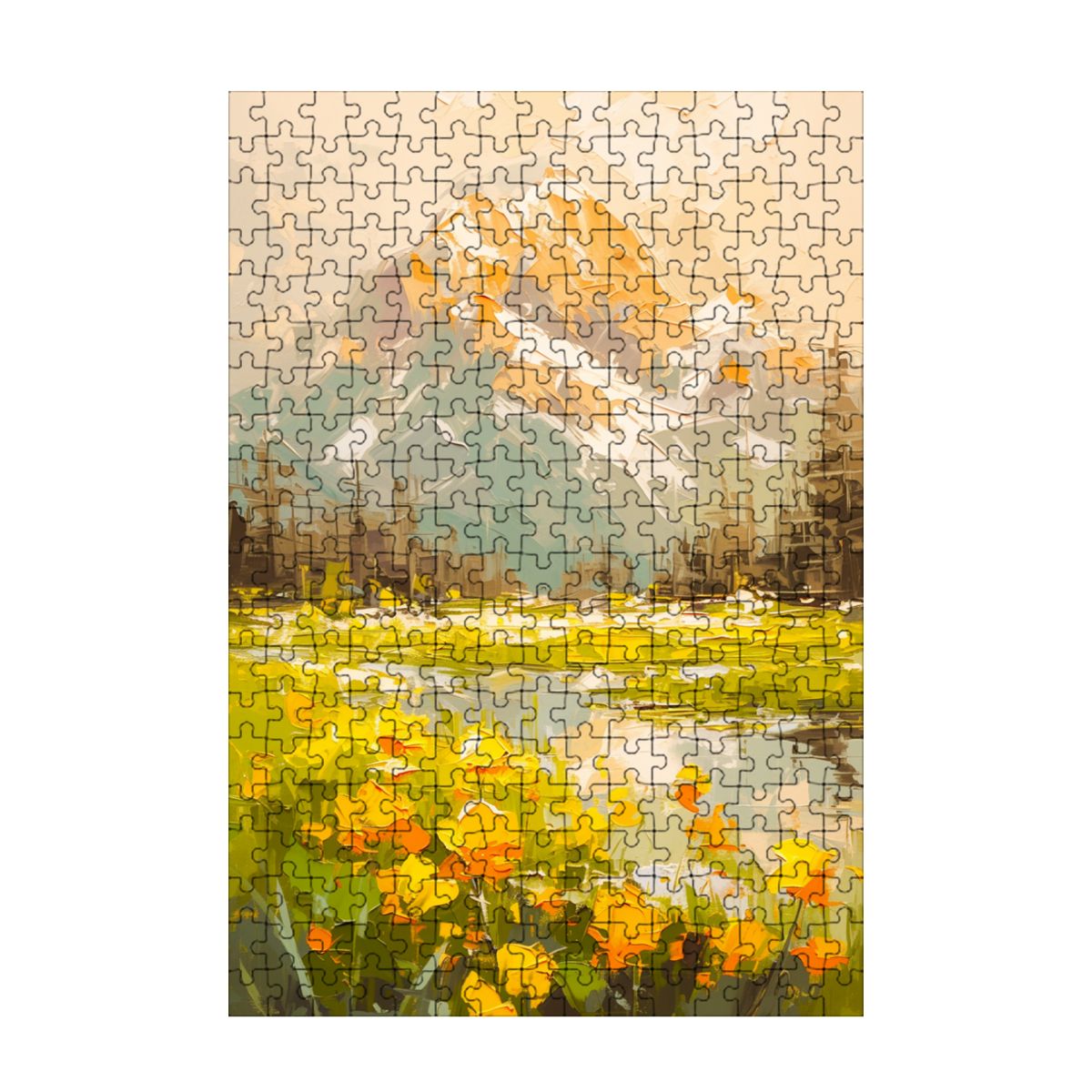 Wooden Jigsaw Puzzles 300 pcs (Vertical)