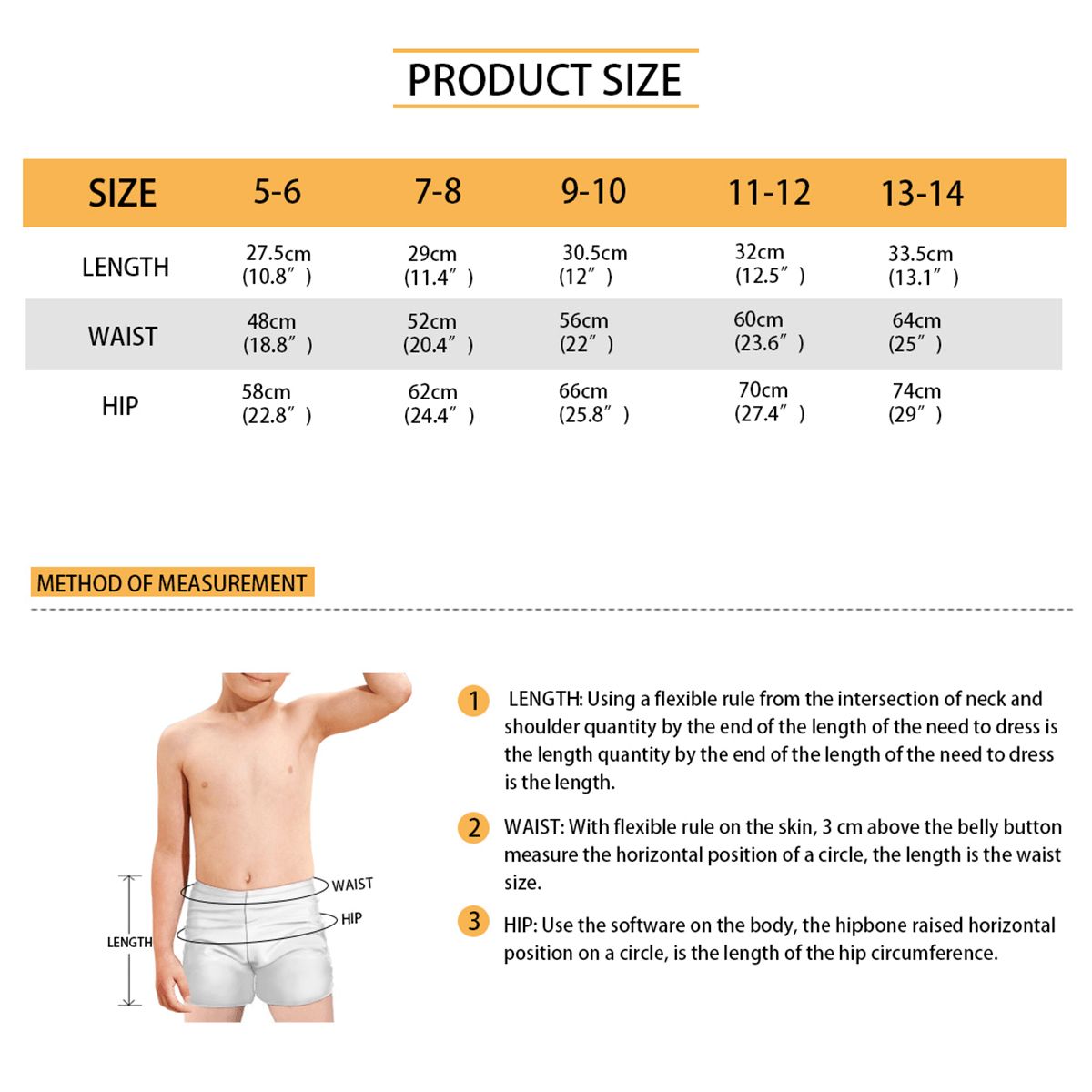 Boys Swim Shorts