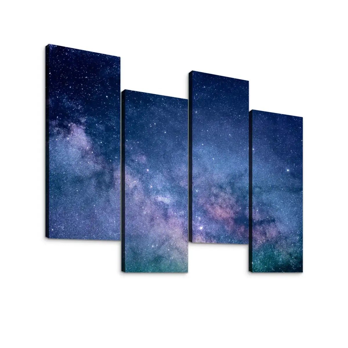 4 Panels Canvas Prints Wall Art (Set D)