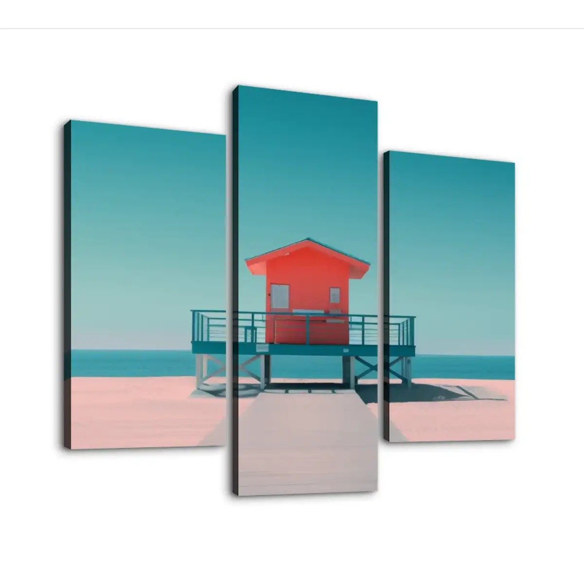 3 Panels Canvas Prints Wall Art (Set G)