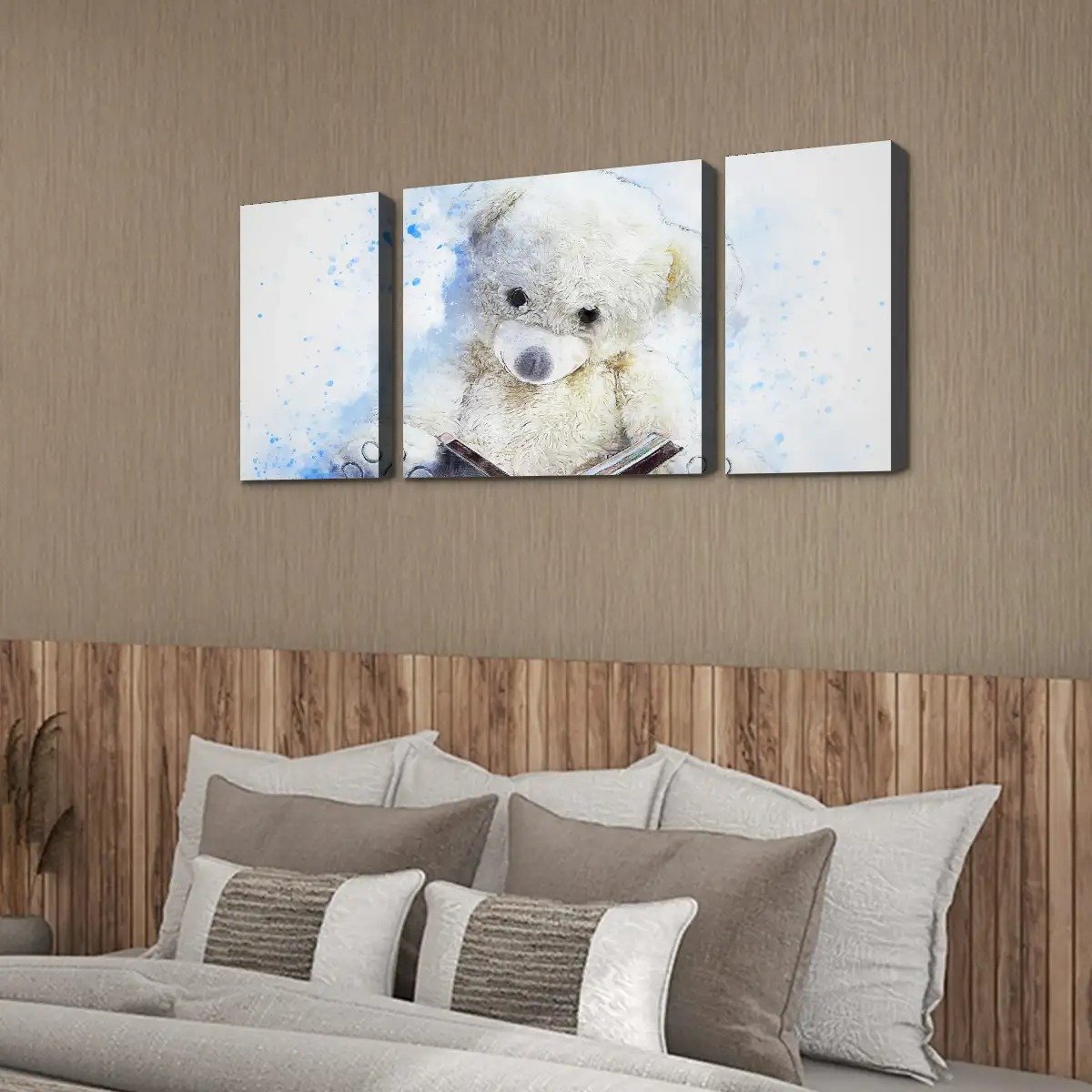 3 Panels Canvas Prints Wall Art (Set D)