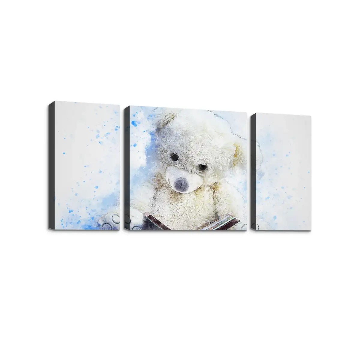 3 Panels Canvas Prints Wall Art (Set D)