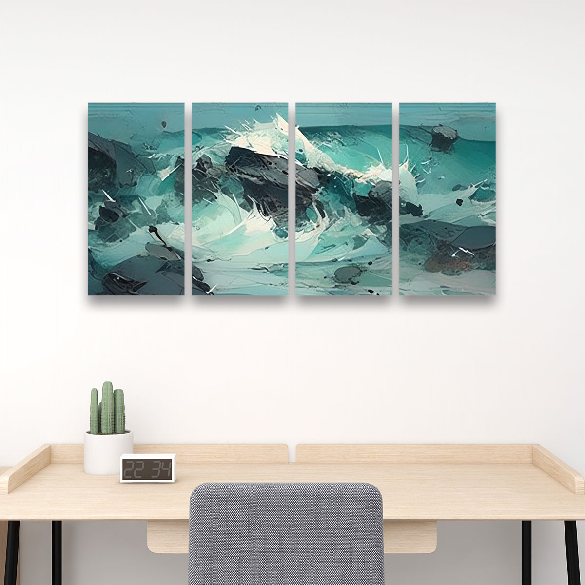 4 Multi Split Panel Canvas Prints