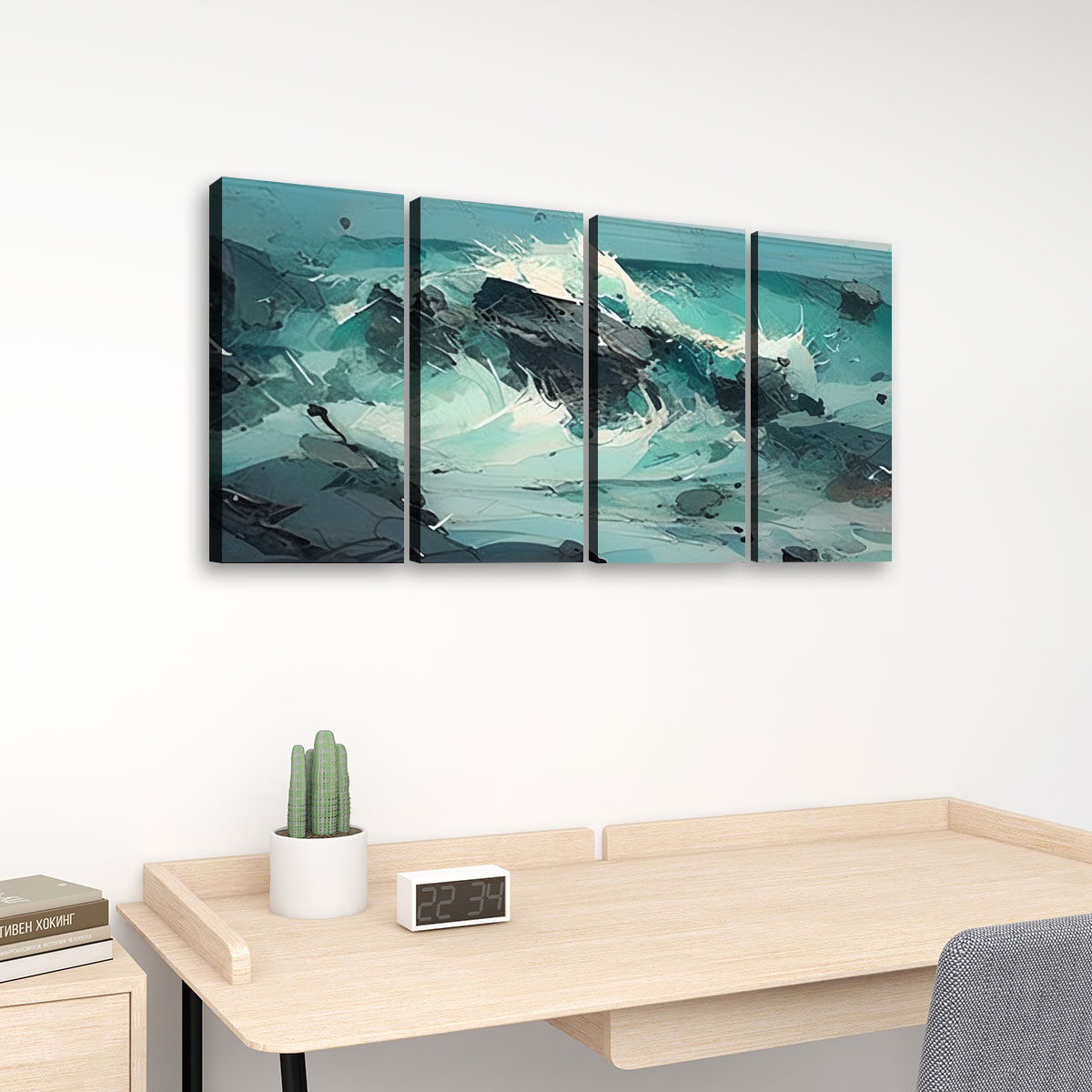 4 Multi Split Panel Canvas Prints