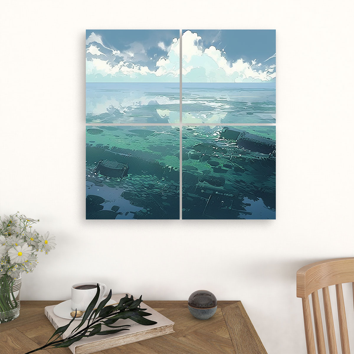 Canvas Wall Art (4 Panel)