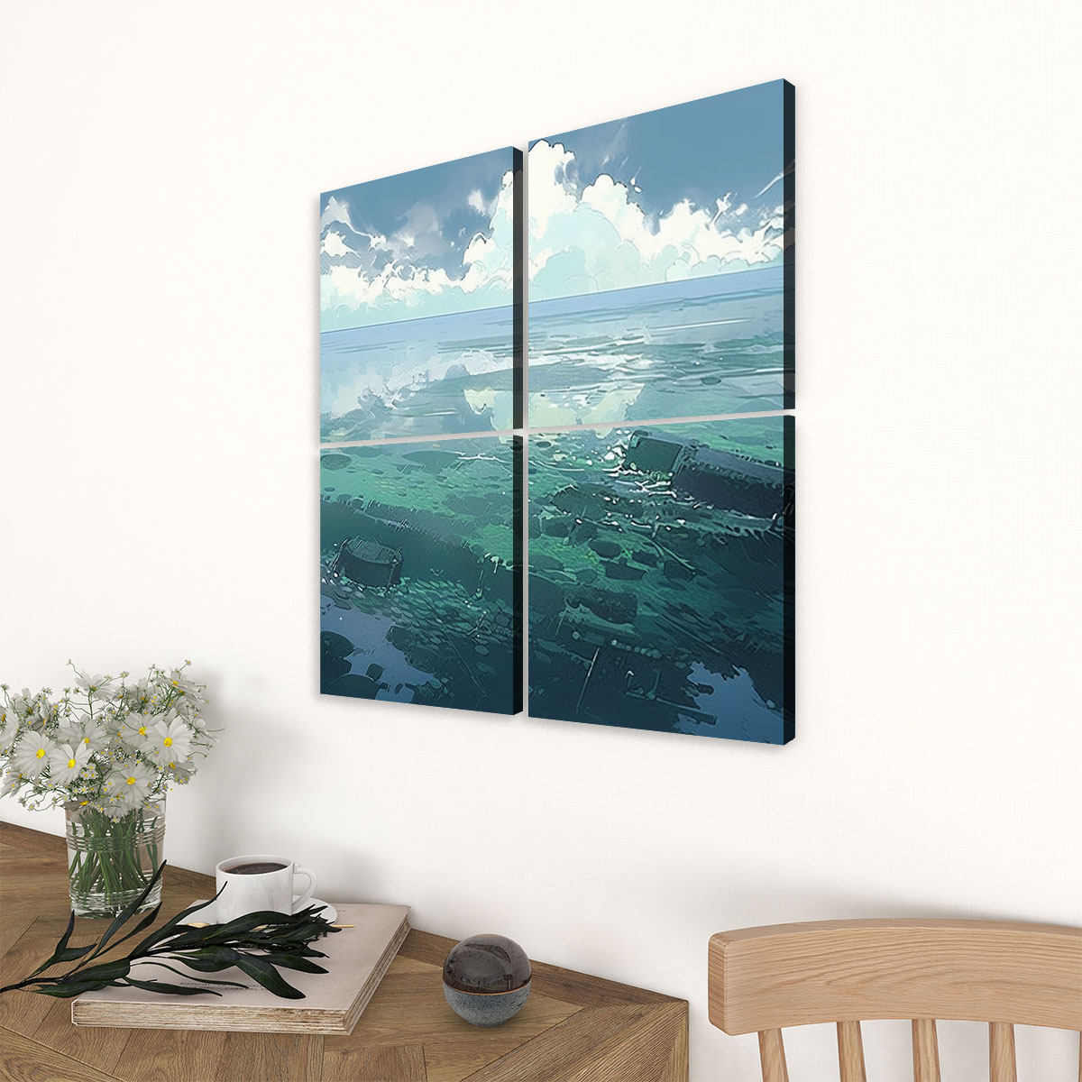 Canvas Wall Art (4 Panel)