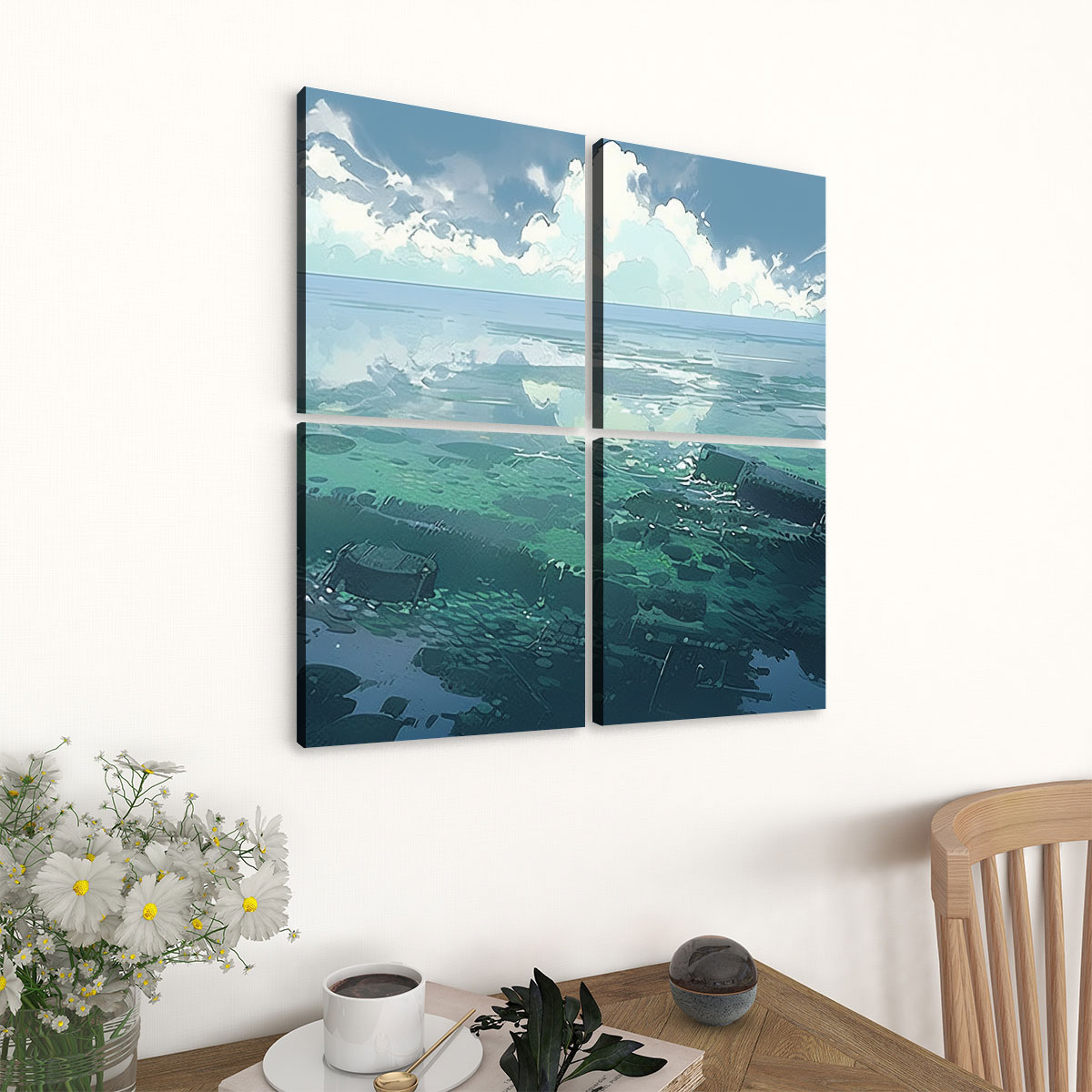 Canvas Wall Art (4 Panel)