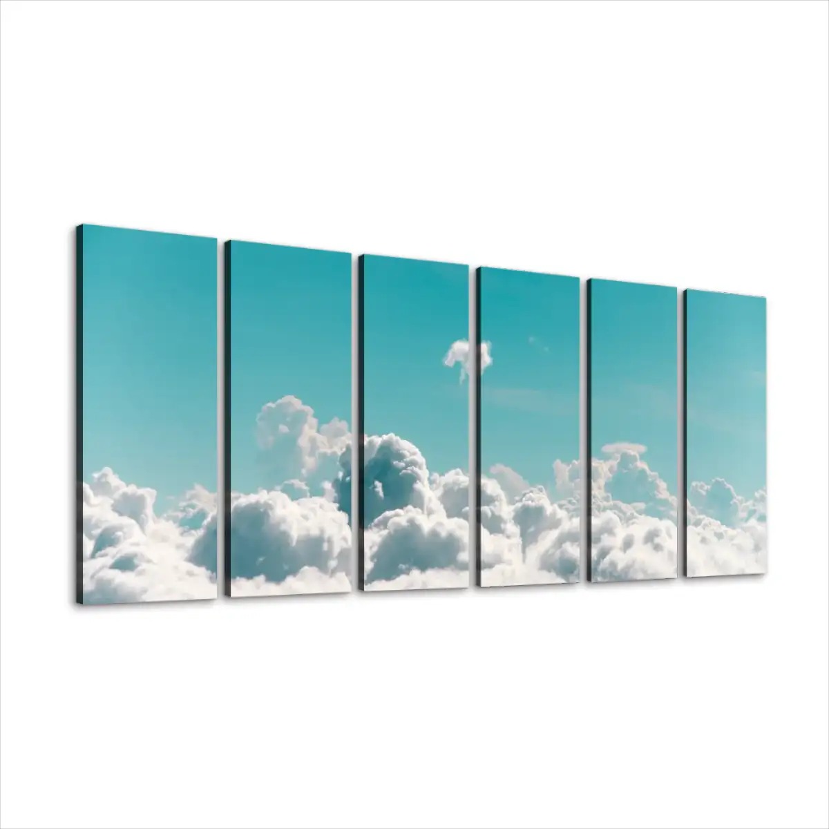 6 Panels Canvas Prints Wall Art