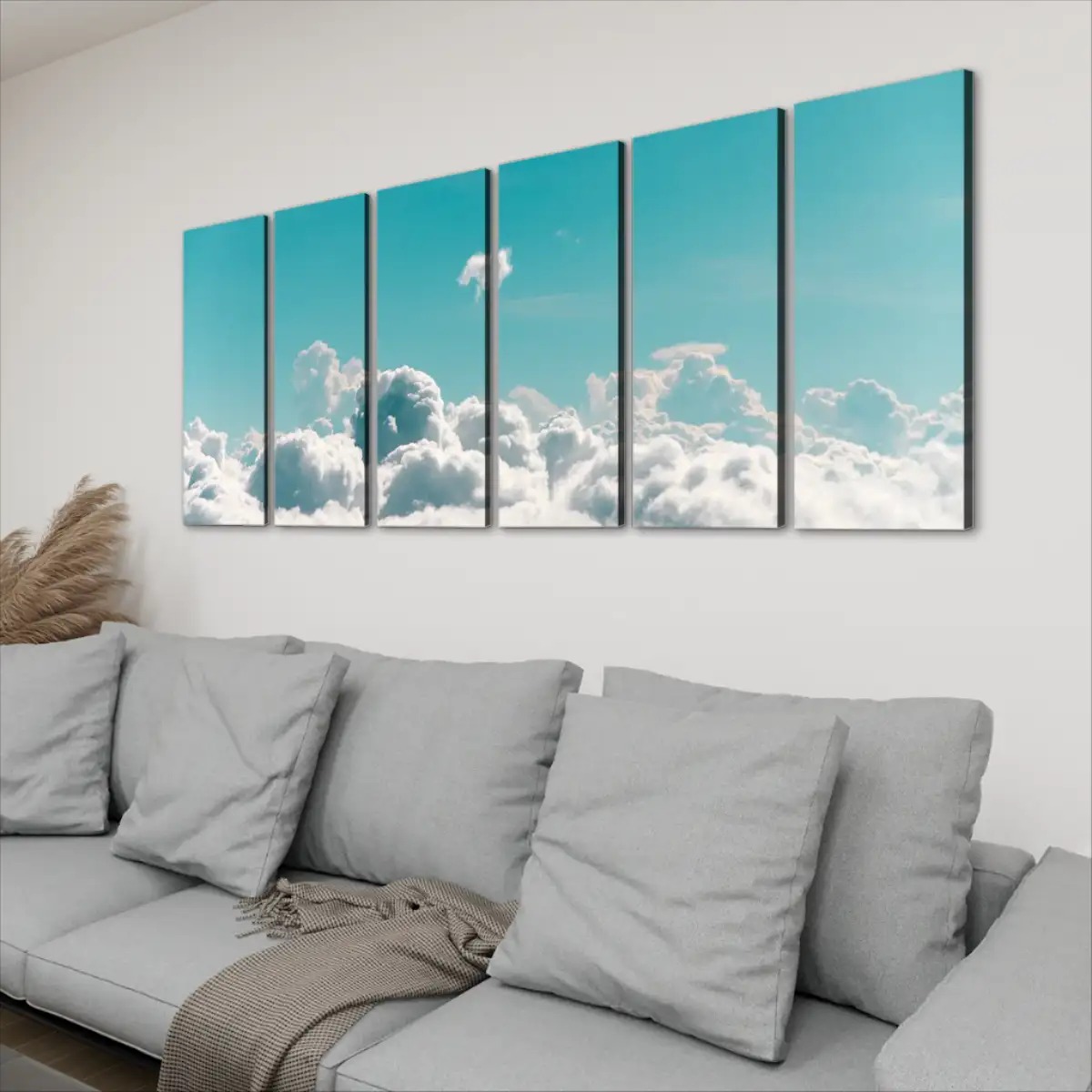 6 Panels Canvas Prints Wall Art