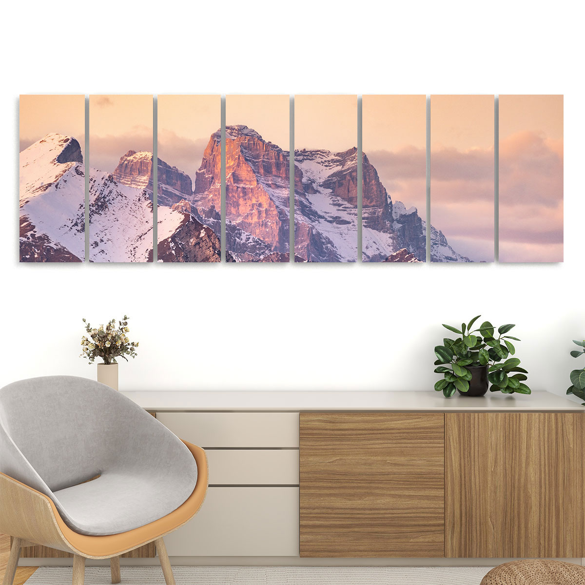 8 Piece Large Canvas Wall Art