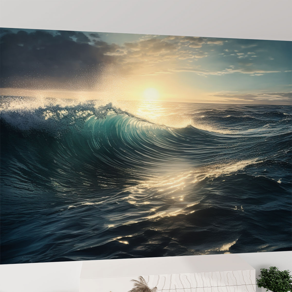 Canvas Self Adhesive Wallpaper