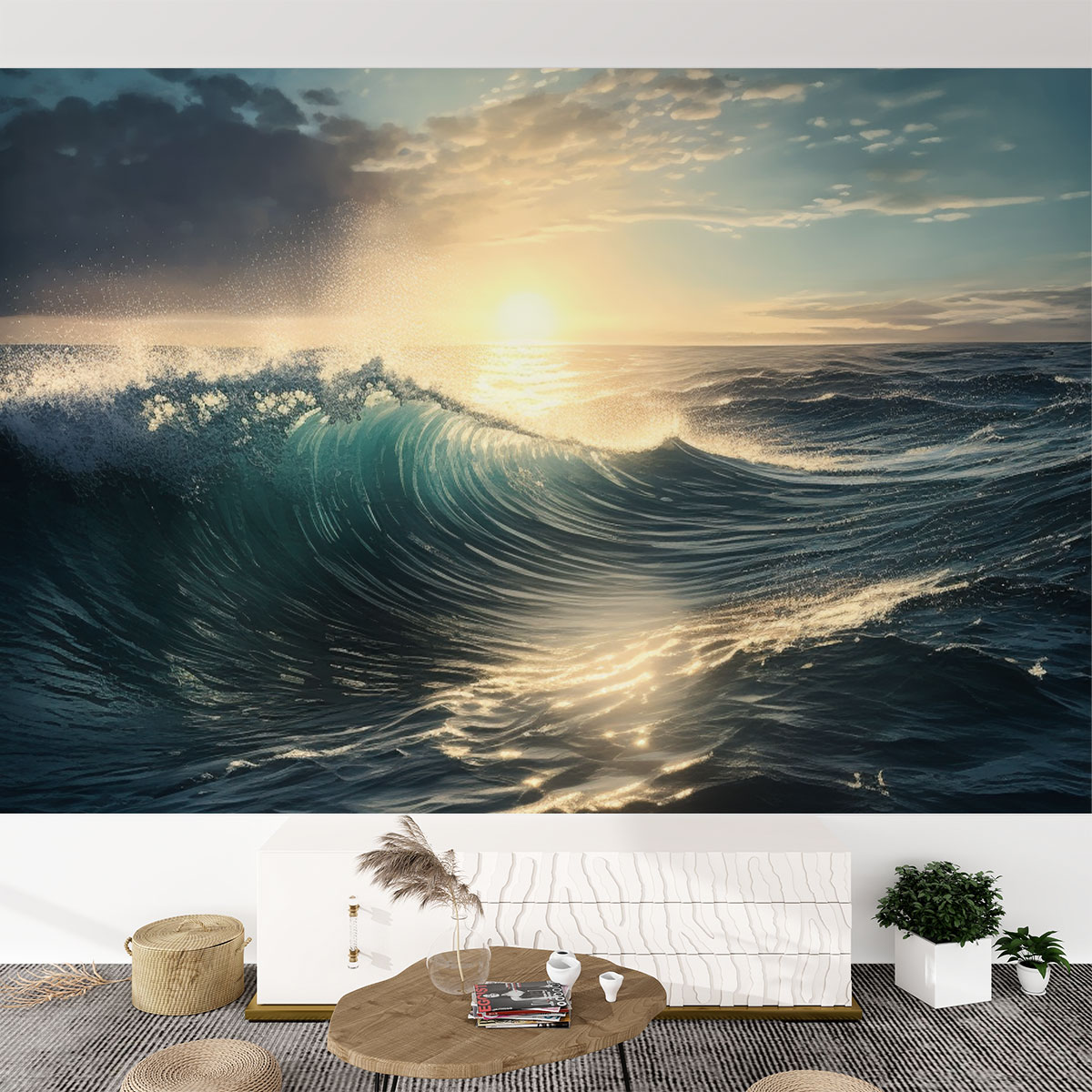 Canvas Self Adhesive Wallpaper