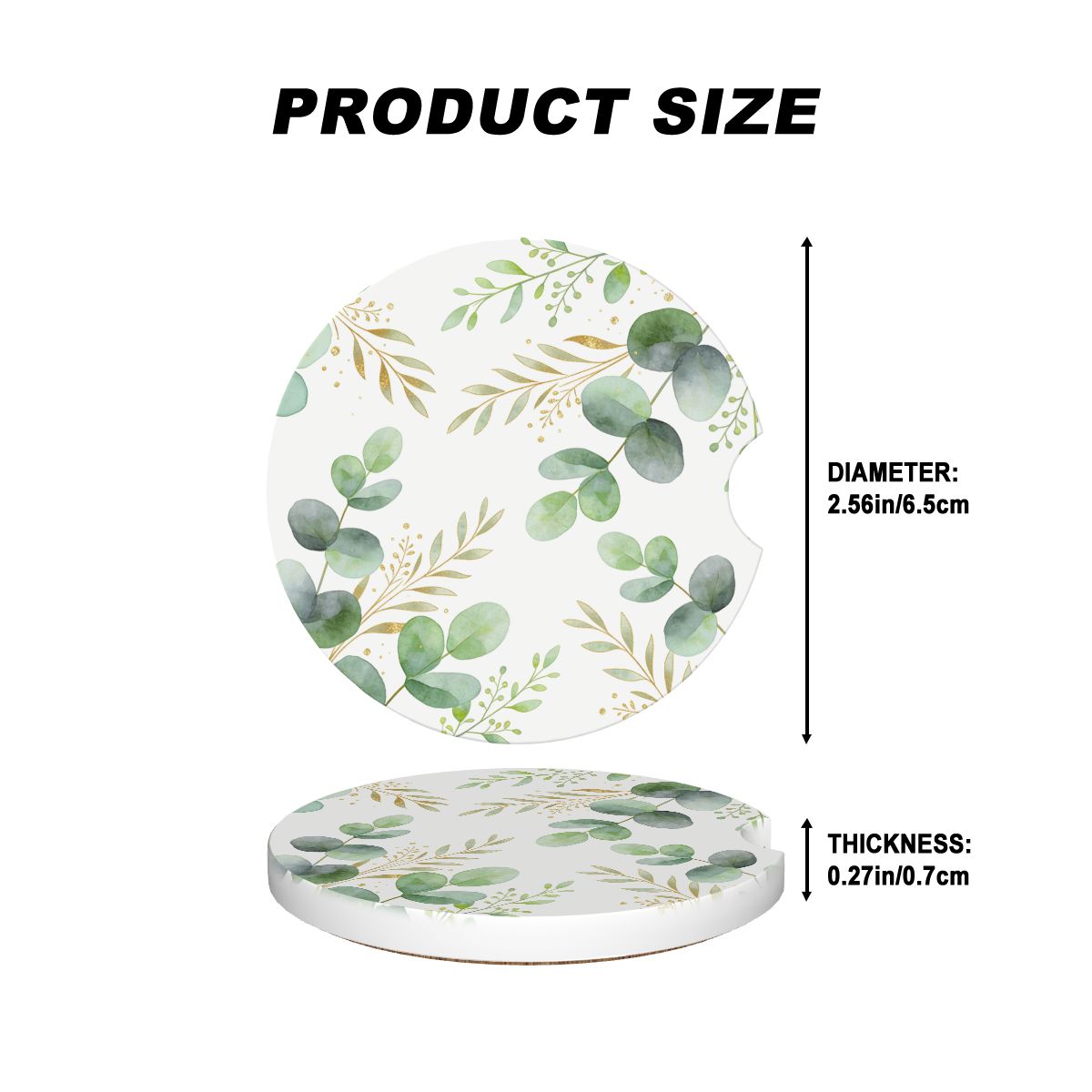 車用ドリンクコースター 2個セット