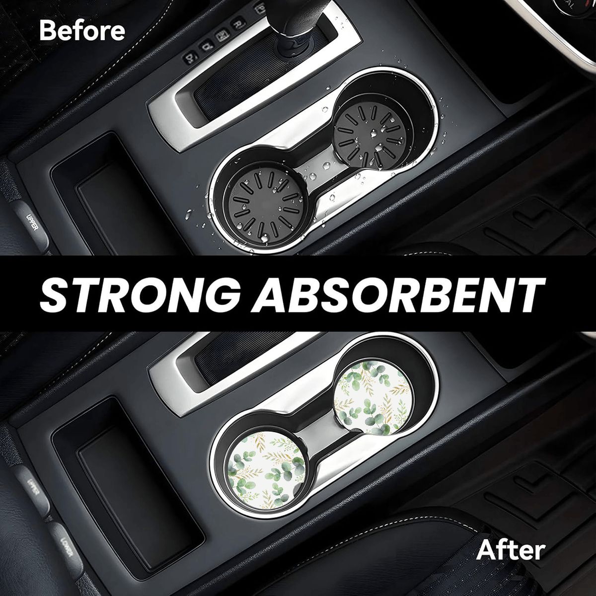 車用ドリンクコースター 2個セット