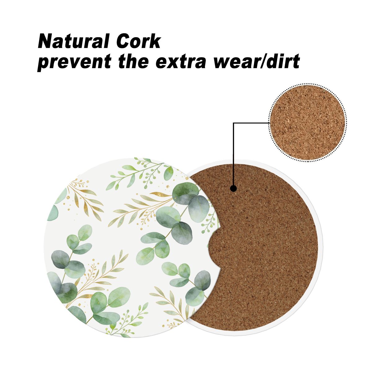 車用ドリンクコースター 2個セット