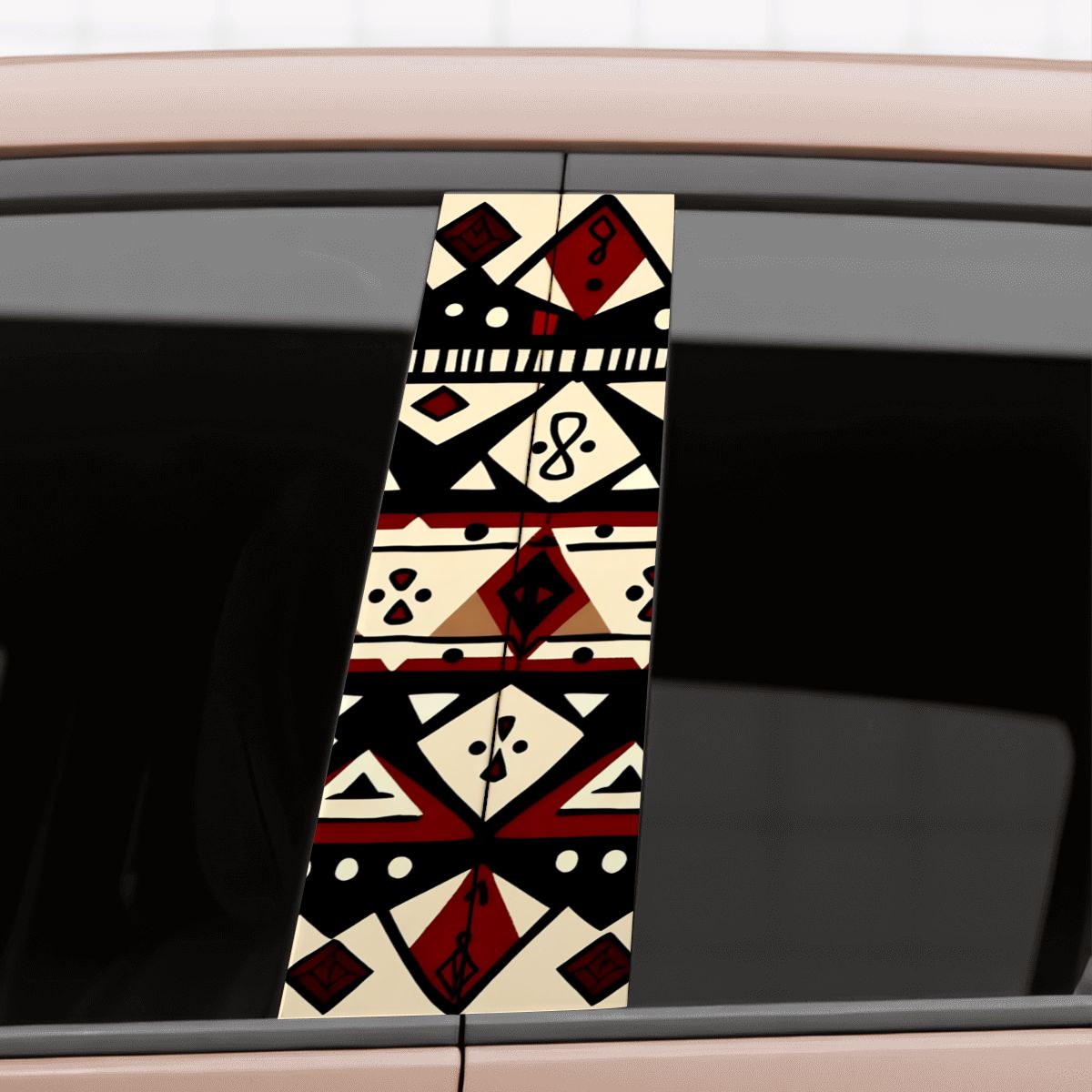 車用ドアBピラーデカール