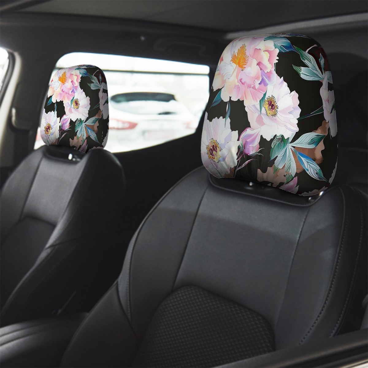 Car Headrest Cover 2pcs