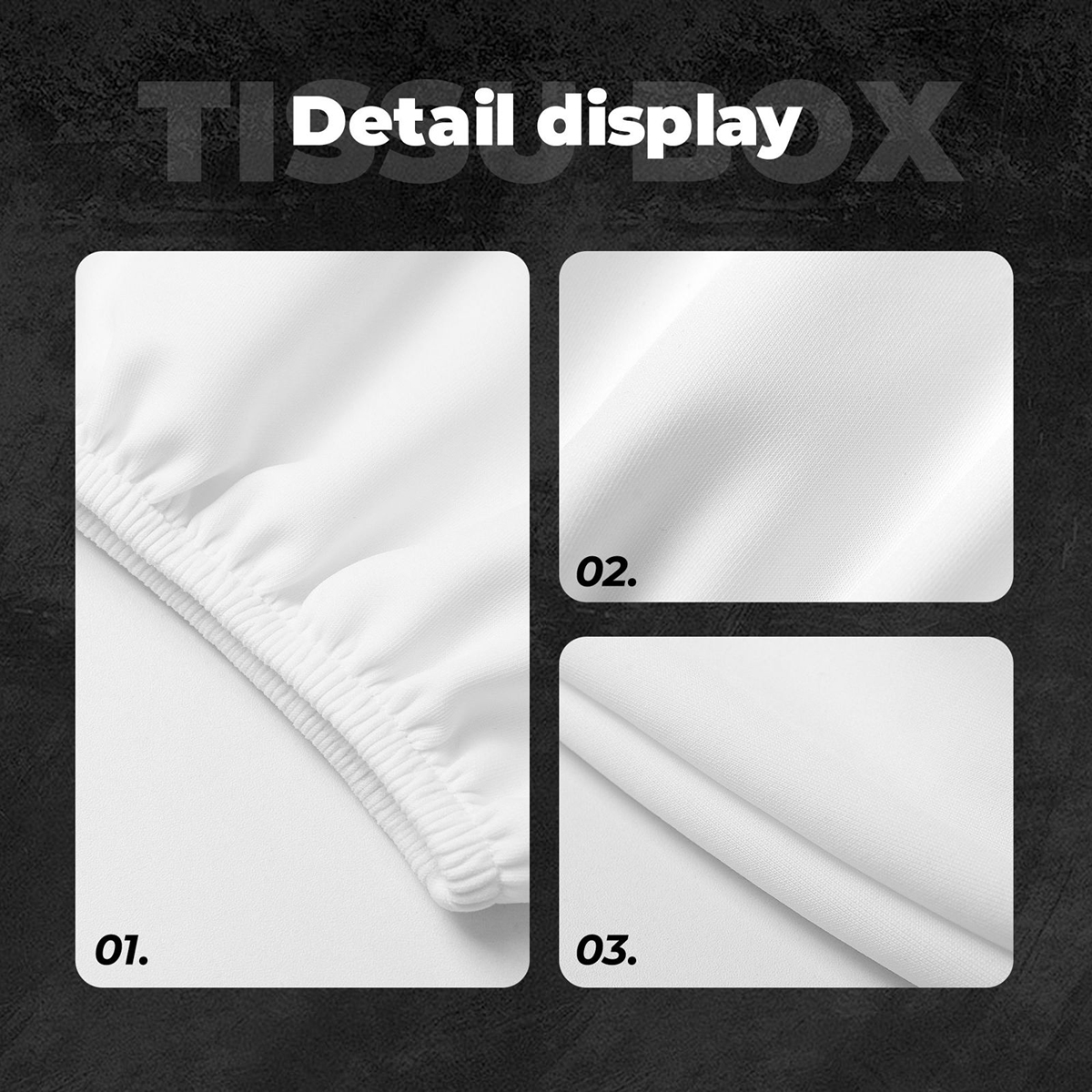 Car Headrest Cover Set of 1
