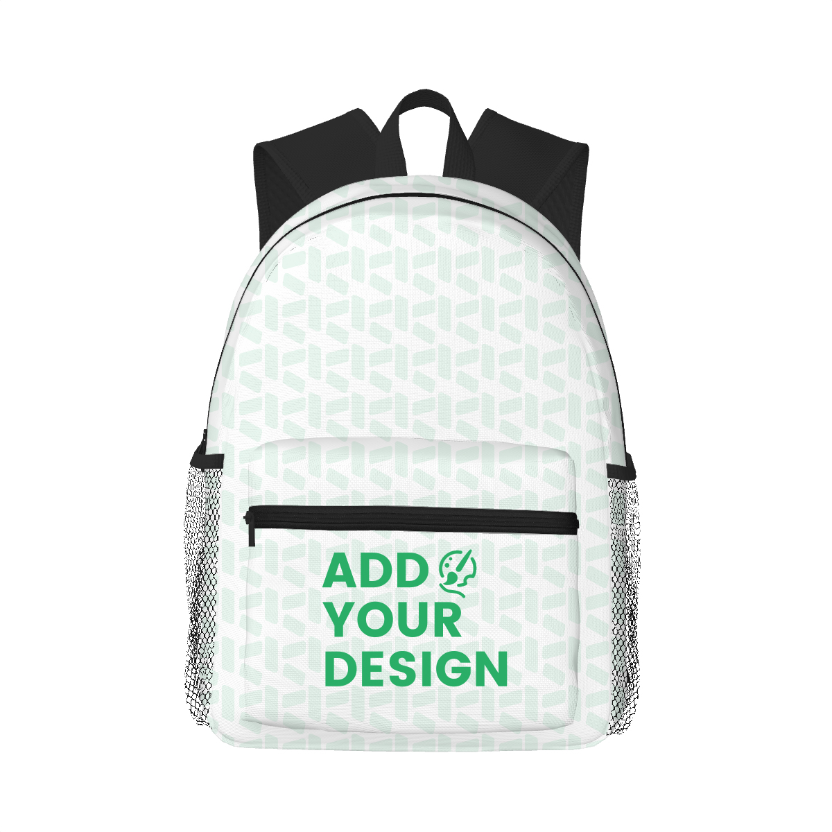 Oxford Backpack with Changeable Pocket Pattern