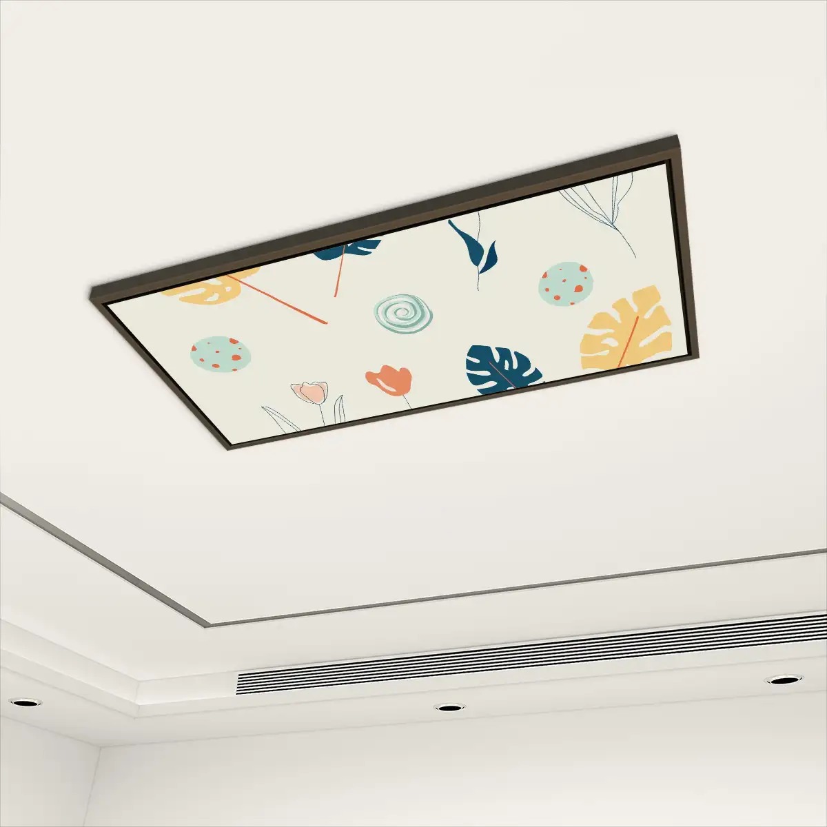 Fluorescent Light Covers for Ceiling Lights 4 Packs