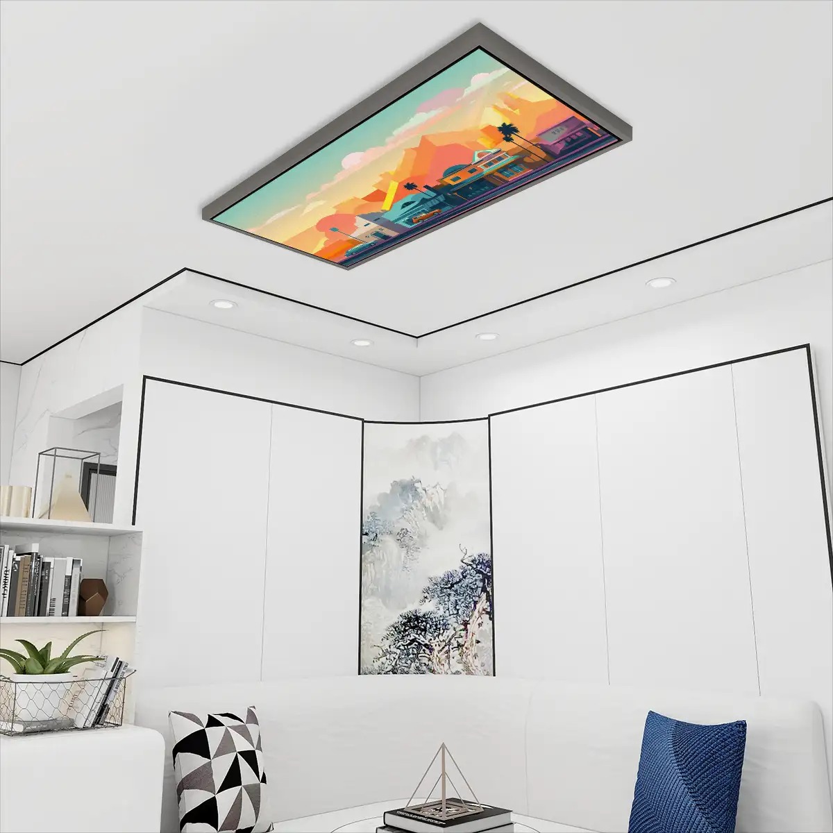 Fluorescent Light Covers for Ceiling Lights 8 Packs