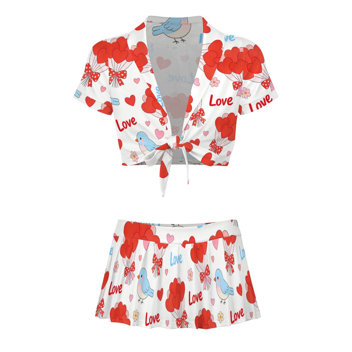 Cheerleading Uniform Set