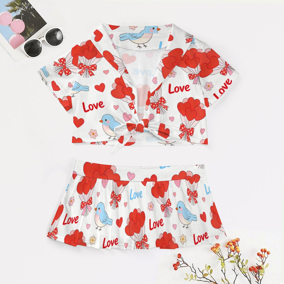 Cheerleading Uniform Set