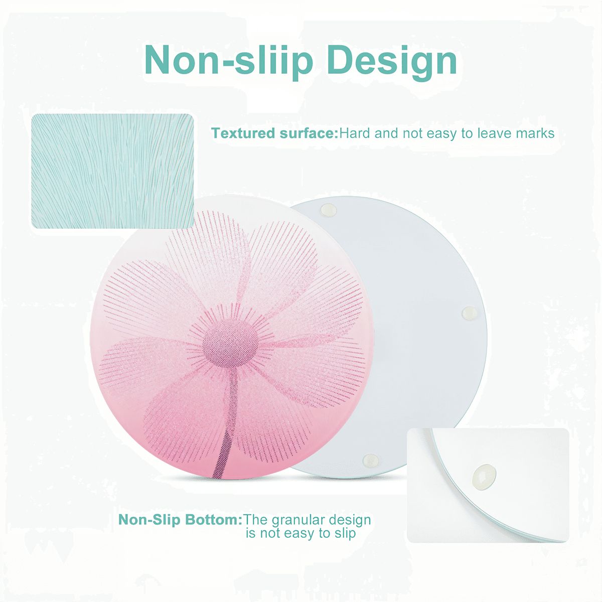 Tabla de cortar de vidrio templado