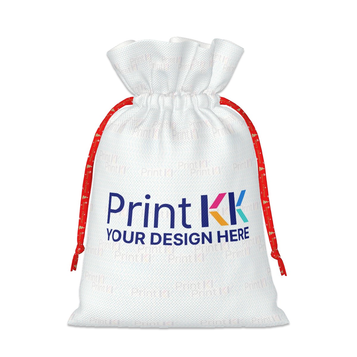 Christmas Drawstring Gift Bags