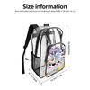 Clear Backpack with Pockets Clear Backpack with Pockets