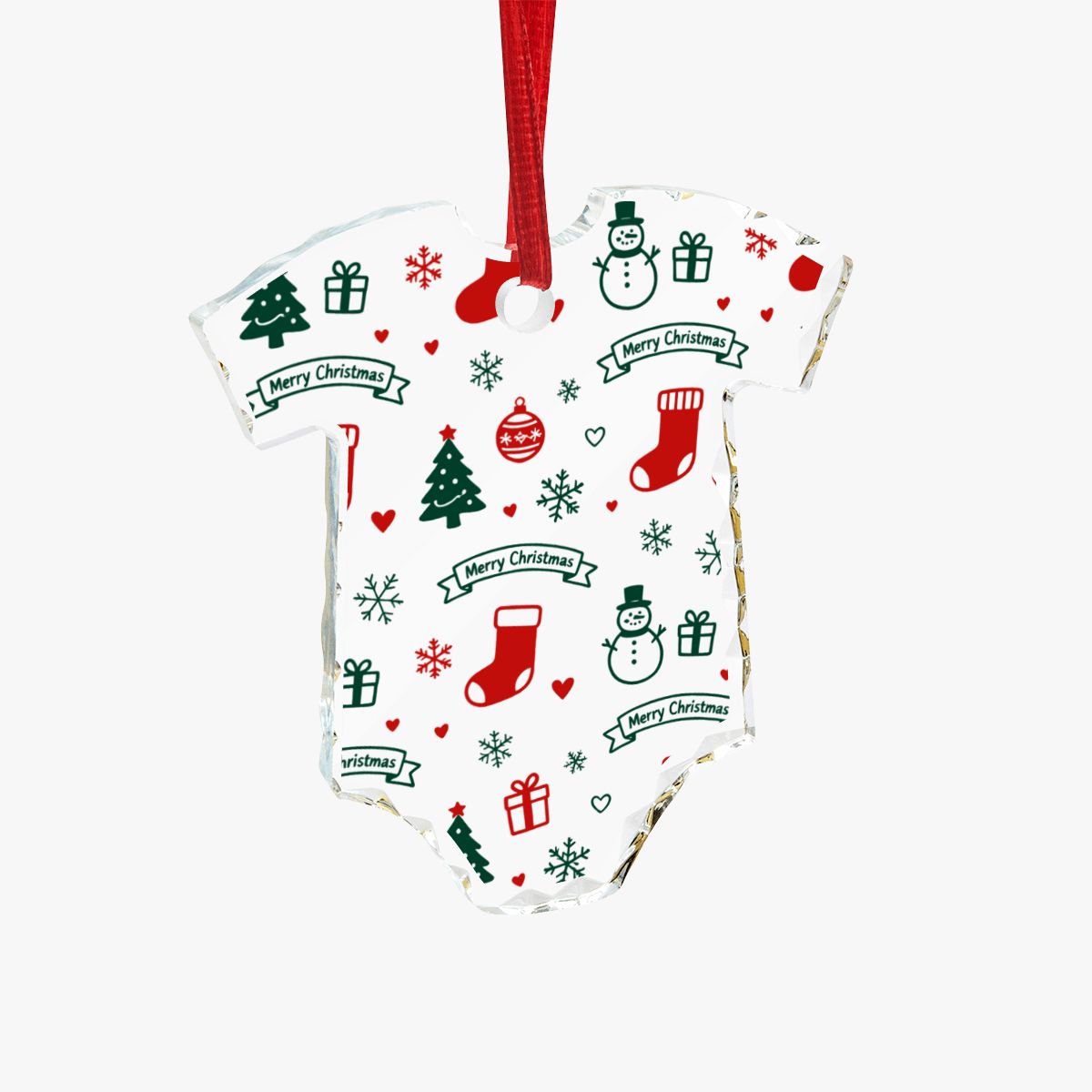 衣服型ガラスオーナメント