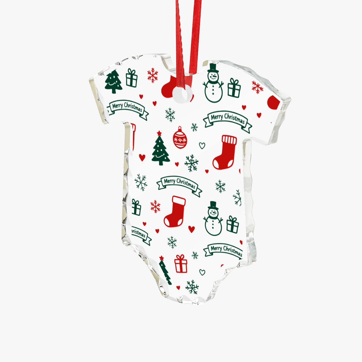 衣服型ガラスオーナメント