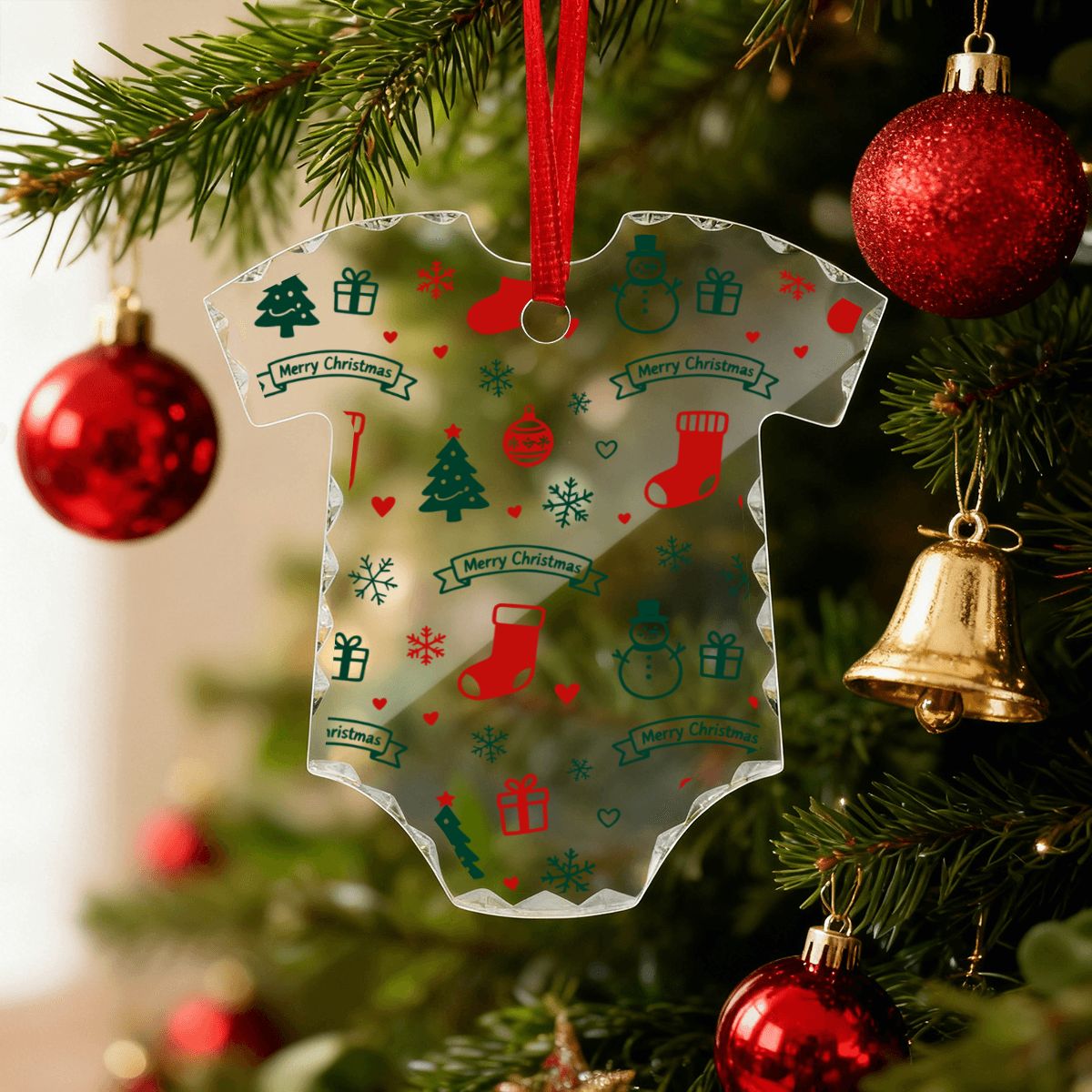 衣服型ガラスオーナメント