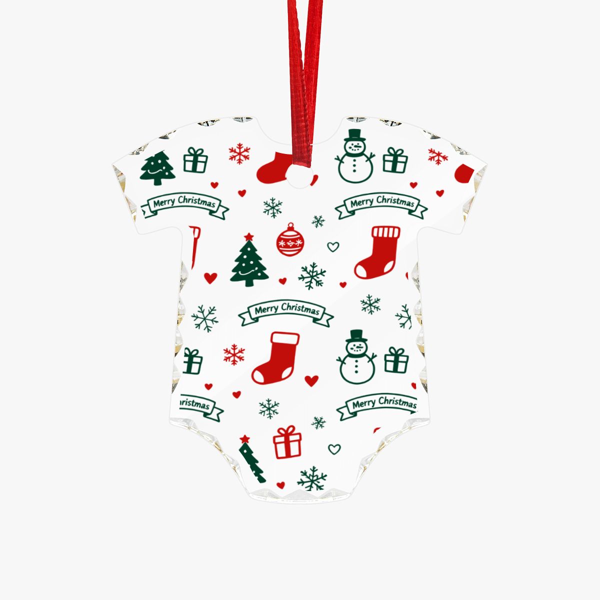 衣服型ガラスオーナメント