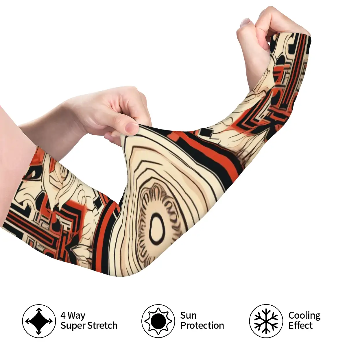 Sunscreen Cooling Arm Sleeves for Adults