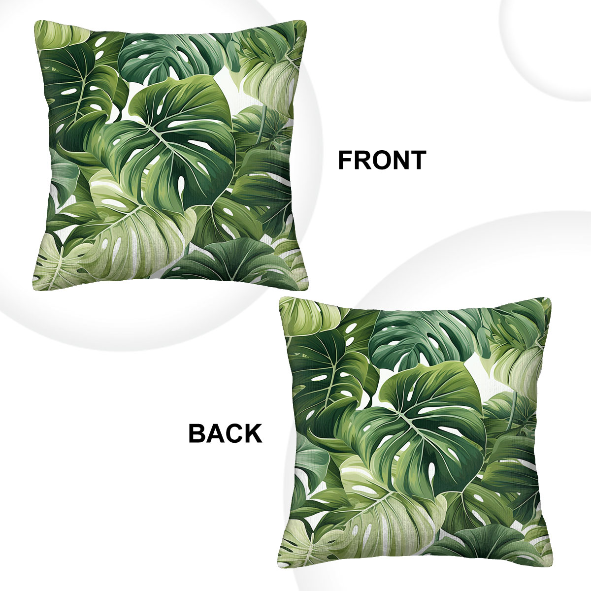 Corduroy Throw Pillow Covers (Double-Sided Design)