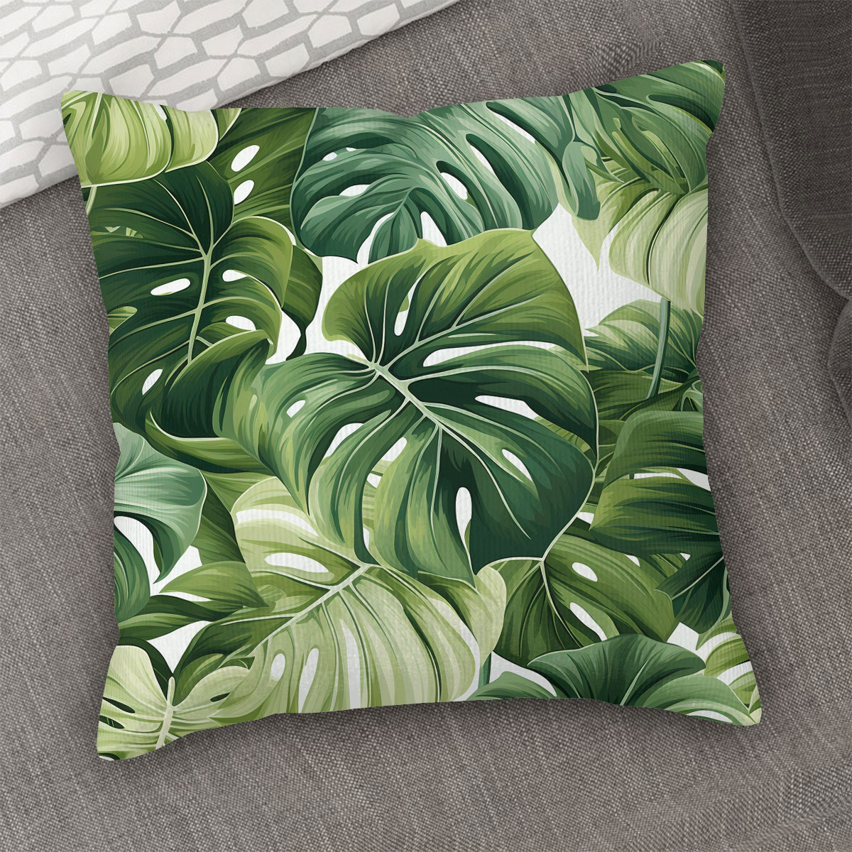 Corduroy Throw Pillow Covers (Double-Sided Design)