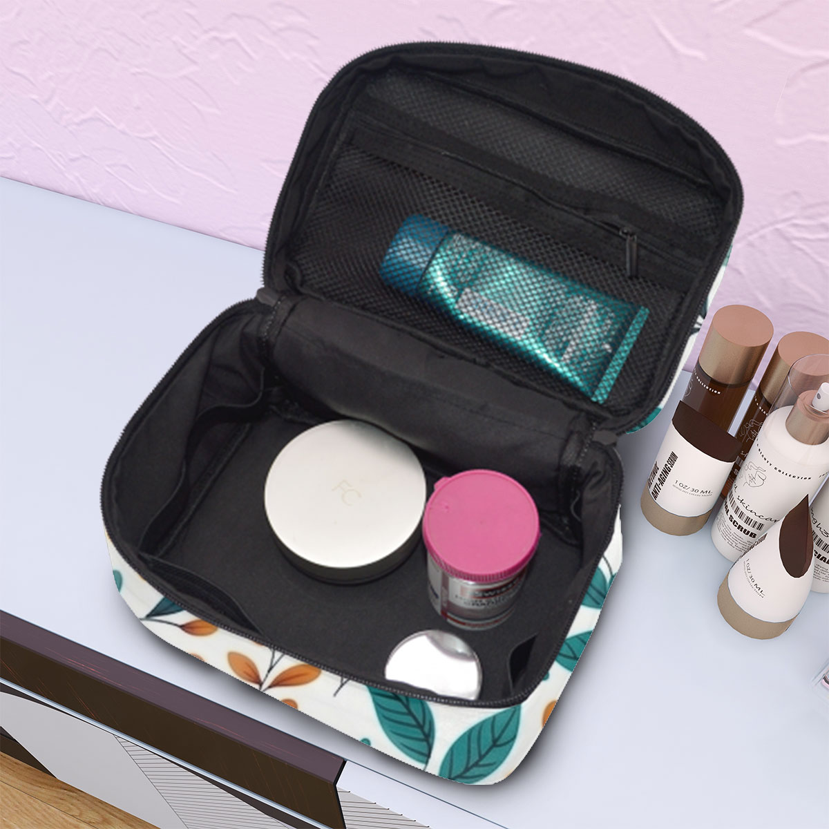 Portable Travel Makeup Bag