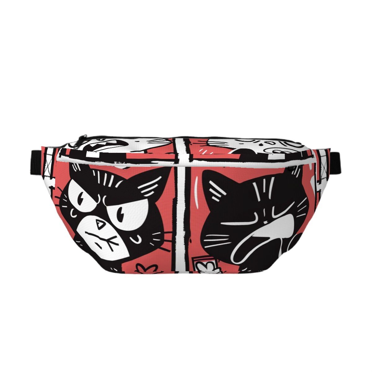 Fanny Pack with 2 Zip Pockets