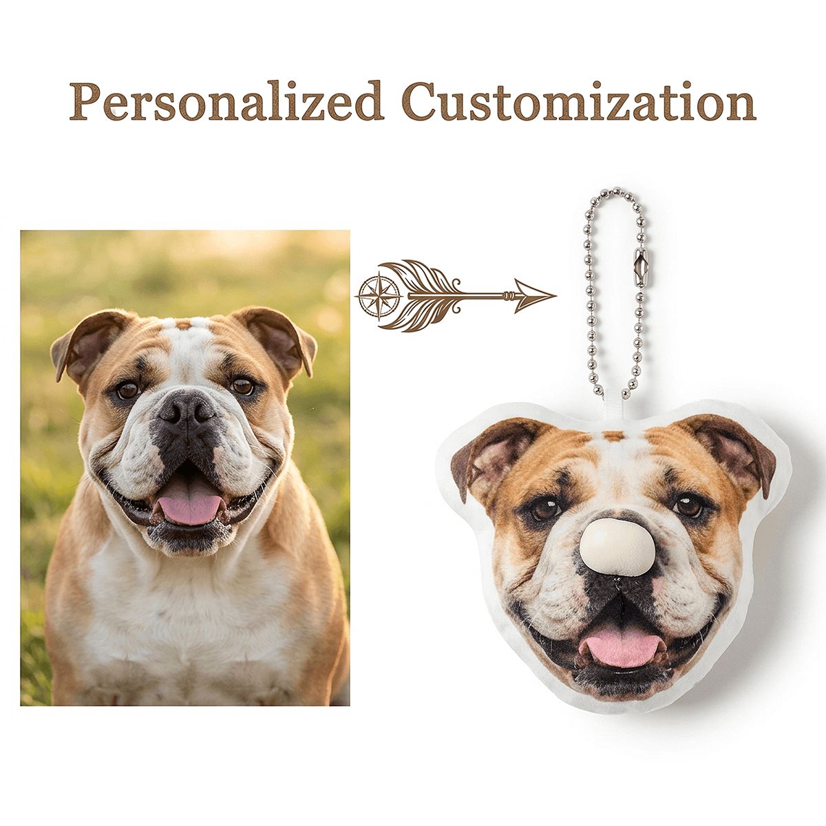 Cute Snot Bubble Plush Keychain