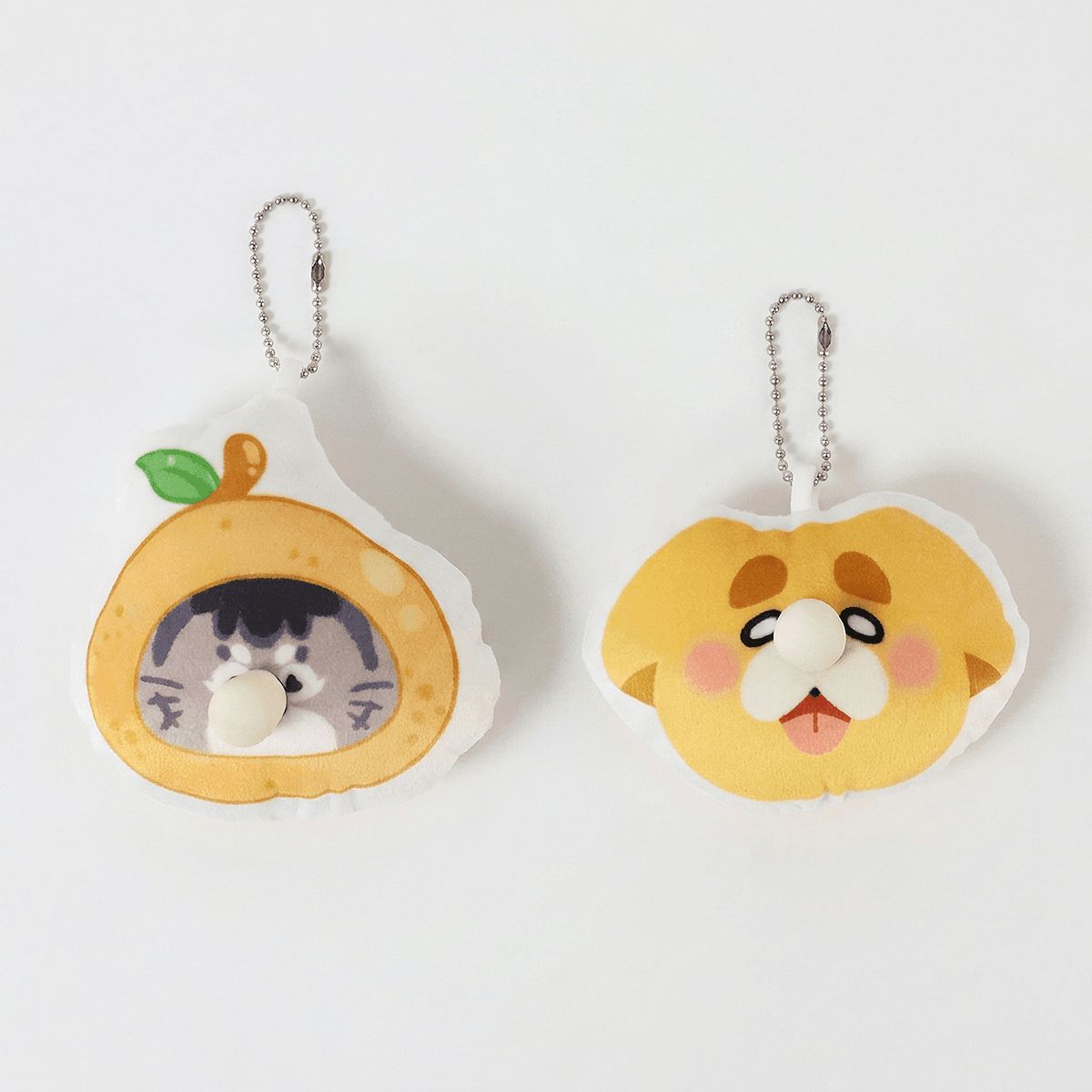 Cute Snot Bubble Plush Keychain